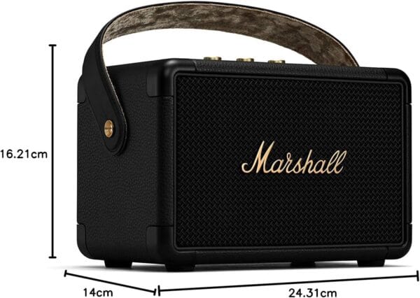 Marshall Kilburn II 36W Portable Bluetooth Speaker - Black & Brass - Image 7