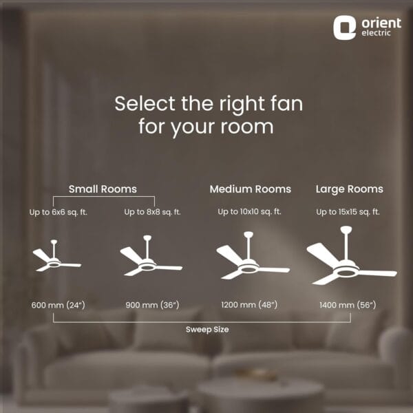 Orient Electric Apex-FX 1200mm Ceiling Fan – Energy Efficient, Rust Resistant, Blue (Pack of 1) - Image 5