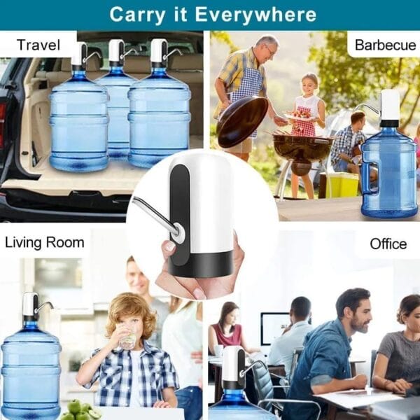 Konquer TimeS KTS Automatic Wireless Water Can Dispenser Pump for 20 Litre Bottle Can, with Low Noise & High Efficiency - Image 8