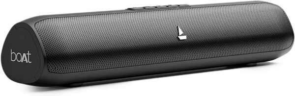Boat Aavante Bar Groove Bluetooth 2.0 Channel Soundbar with 16 W RMS Output, Multiple Connectivity Modes, Up to 6 hrs Playtime, Bluetooth v5.0 & USB Type-C Port (Premium Black)
