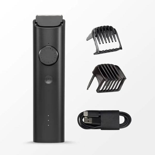 MI Xiaomi Beard Trimmer 2C – 0.5mm Precision, USB Type-C, 2 Beard Combs, 40 Length Settings, 90 Min Runtime (Black) - Image 3