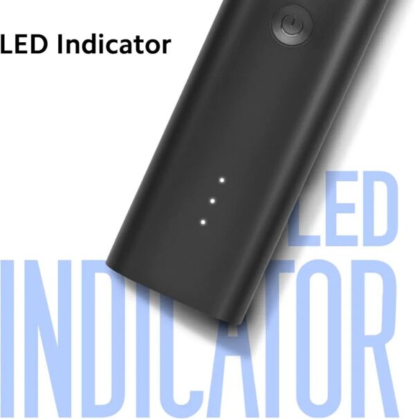 MI Xiaomi Beard Trimmer 2C – 0.5mm Precision, USB Type-C, 2 Beard Combs, 40 Length Settings, 90 Min Runtime (Black) - Image 4