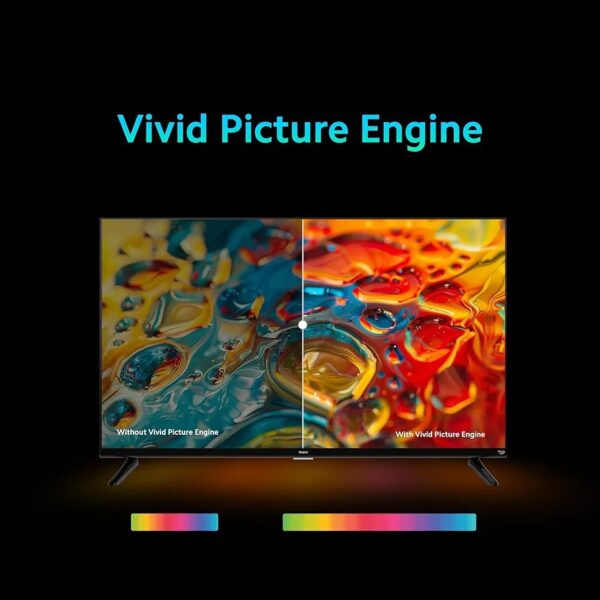 Redmi Xiaomi 80 cm (32 inches) F Series HD Ready Smart LED Fire TV L32MA-FVIN (Black) - Image 2