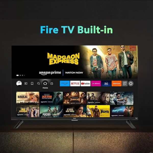 Redmi Xiaomi 80 cm (32 inches) F Series HD Ready Smart LED Fire TV L32MA-FVIN (Black) - Image 11