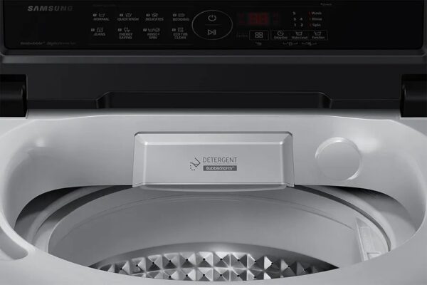 Samsung 8 Kg 5 Star Eco Bubble Fully Automatic Top Load Washing Machine (WA80BG4441BGTL, Light Gray) - Image 5