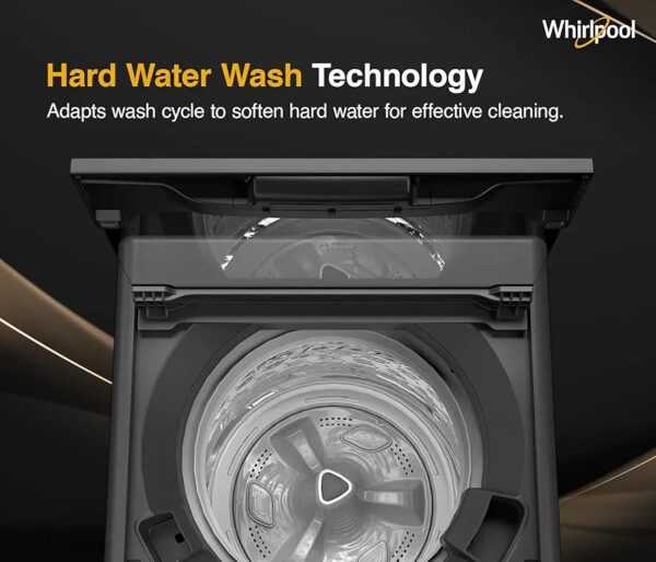Whirlpool 7 Kg Magic Clean 5 Star Fully Automatic Top Load Washing Machine (MAGIC CLEAN 7.0 GENX GREY 5YMW, Grey) - Image 6
