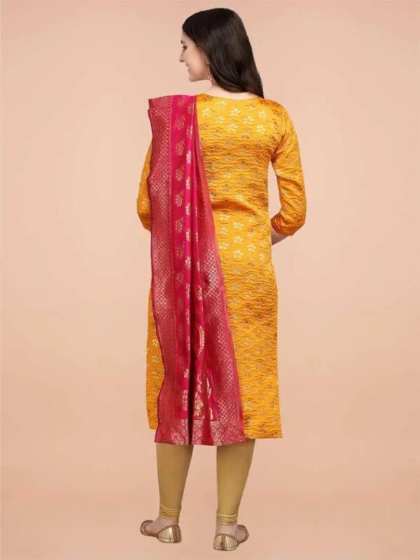 VredeVogel Women's Cotton Kurta With Dupatta - Image 2