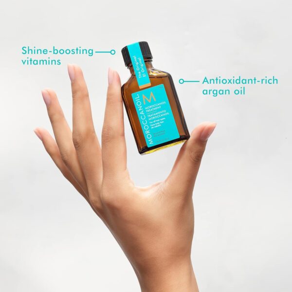 Moroccanoil Treatment, Blue Cylinder Kit – For All Hair Types, 100ml - Image 6
